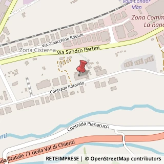 Mappa Via Colombo Cristoforo, 51, 62029 Tolentino, Macerata (Marche)