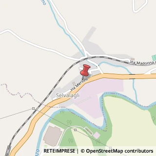 Mappa Via Merloni, 18, 62022 Gagliole, Macerata (Marche)