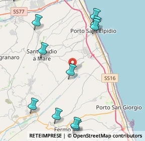 Mappa Via Faleriense, 63811 Porto Sant'Elpidio FM, Italia (5.9875)
