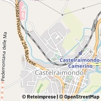 خريطة Castelraimondo