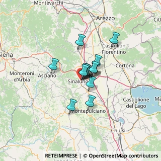 Mappa Via Niccolò Paganini, 53048 Sinalunga SI, Italia (7.3)