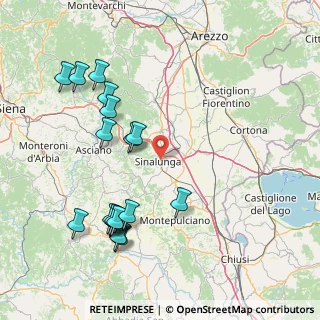 Mappa Via Niccolò Paganini, 53048 Sinalunga SI, Italia (18.72)