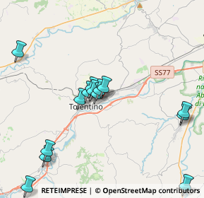 Mappa Via Giovanni Pascoli, 62029 Tolentino MC, Italia (4.70533)