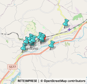Mappa Via Giovanni Pascoli, 62029 Tolentino MC, Italia (1.22364)