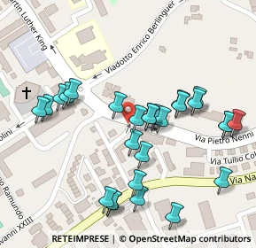 Mappa Via Giovanni Pascoli, 62029 Tolentino MC, Italia (0.12593)