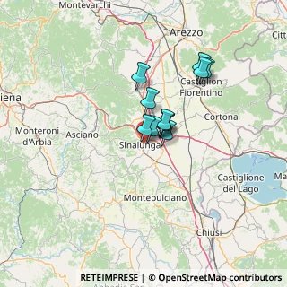 Mappa Via Luigi Einaudi, 53048 Sinalunga SI, Italia (9.01273)
