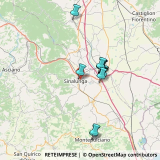 Mappa Via Luigi Einaudi, 53048 Sinalunga SI, Italia (6.58091)