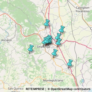 Mappa Via Luigi Einaudi, 53048 Sinalunga SI, Italia (4.235)