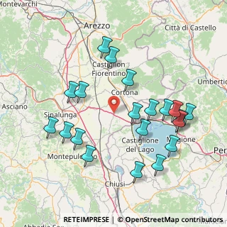 Mappa Localita' Appalto, 52044 Cortona AR, Italia (17.0055)