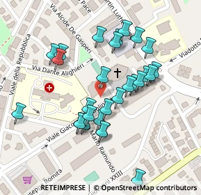 Mappa Viale Giacomo Brodolini, 62029 Tolentino MC, Italia (0.1)