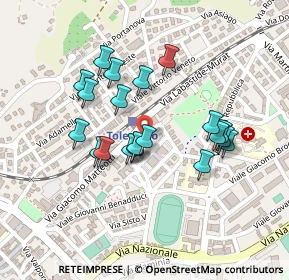 Mappa Piazza Marconi Guglielmo, 62029 Tolentino MC, Italia (0.201)