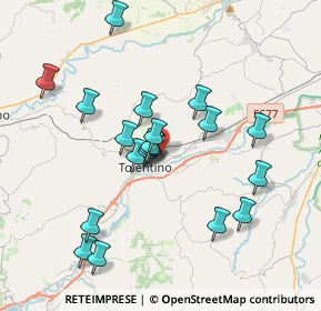 Mappa Viale della Repubblica, 62029 Tolentino MC, Italia (3.5905)