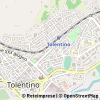 地図 Tolentino