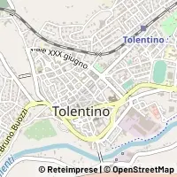 Kaart Tolentino