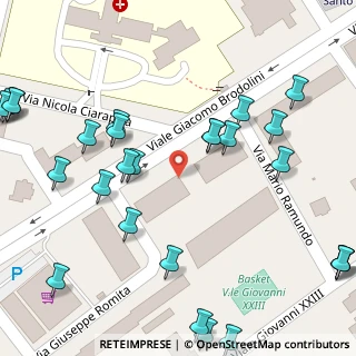 Mappa Via Brodolini Giacomo, 62029 Tolentino MC, Italia (0.08148)