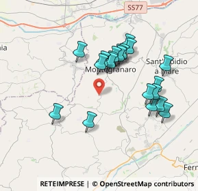 Mappa Via Santa Maria, 63812 Montegranaro FM, Italia (3.4865)