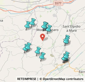 Mappa Via Santa Maria, 63812 Montegranaro FM, Italia (3.94133)