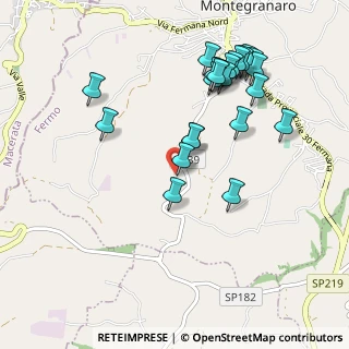Mappa Via Santa Maria, 63812 Montegranaro FM, Italia (1.07826)