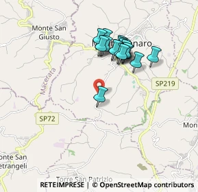 Mappa Via Santa Maria, 63812 Montegranaro FM, Italia (1.6055)