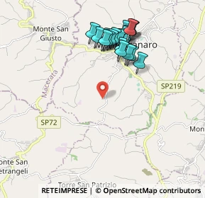 Mappa Via Santa Maria, 63812 Montegranaro FM, Italia (1.9815)