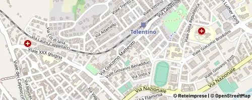 Mappa Tolentino