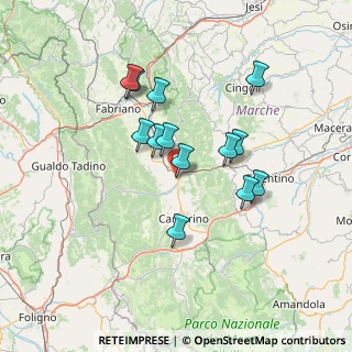 Mappa Via Alessandra Gariboldi, 62022 Castelraimondo MC, Italia (12.29308)