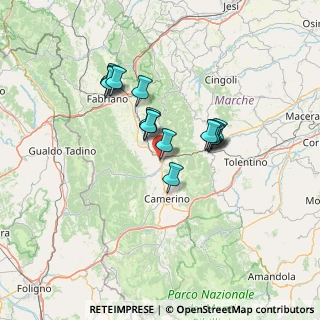Mappa Via Alessandra Gariboldi, 62022 Castelraimondo MC, Italia (11.01467)