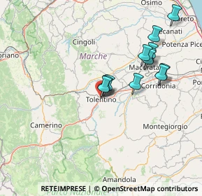 Mappa Via Col di Lana, 62029 Tolentino MC, Italia (14.22917)