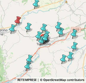Mappa Via Col di Lana, 62029 Tolentino MC, Italia (3.4265)