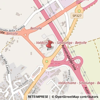 Mappa Via di vittorio giuseppe 6, 52045 Sinalunga, Siena (Toscana)