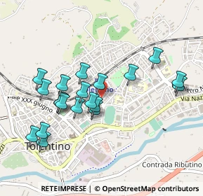 Mappa Via Galleria Fornace, 62029 Tolentino MC, Italia (0.4715)