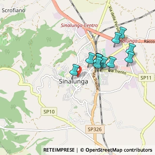 Mappa Via Ciro Pinsuti, 53048 Sinalunga SI, Italia (0.88273)