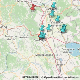 Mappa Via Ciro Pinsuti, 53048 Sinalunga SI, Italia (14.7625)