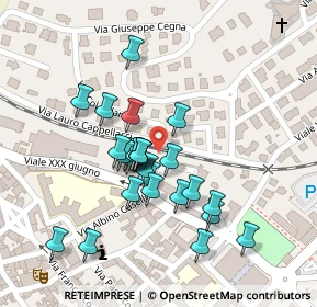Mappa Via Trenta Giugno, 62029 Tolentino MC, Italia (0.09615)