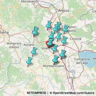 Mappa Via Vasari, 53048 Sinalunga SI, Italia (10.677)