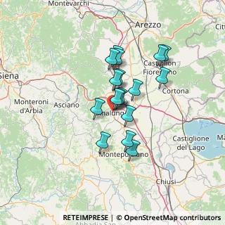 Mappa Via Spadaforte, 53048 Sinalunga SI, Italia (10.45059)
