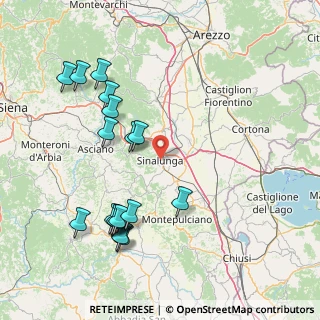 Mappa Via del Concionatorio, 53048 Sinalunga SI, Italia (18.435)