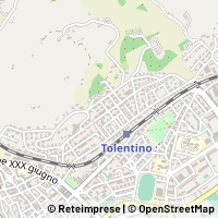 মানচিত্র Tolentino