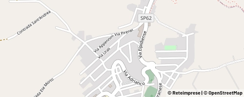 Mappa Monte Urano