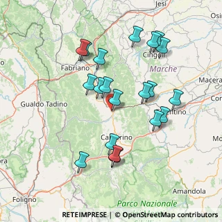 Mappa Via Monte Cervino, 62022 Castelraimondo MC, Italia (15.33)