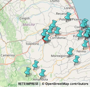 Mappa Km 6, 62010 Urbisaglia MC, Italia (20.0395)