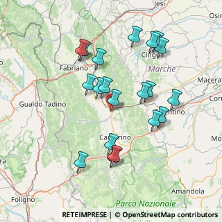 Mappa Via G. Pastore, 62022 Castelraimondo MC, Italia (15.2745)