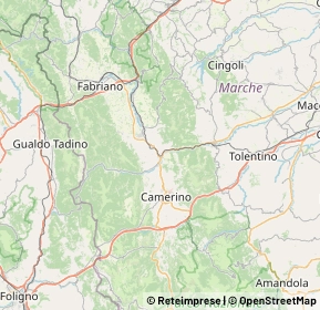 Mappa 62022 Castelraimondo MC, Italia (11.021)