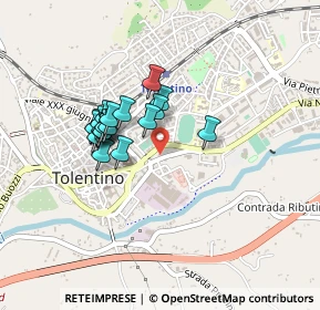 Mappa Via Flaminia, 62029 Tolentino MC, Italia (0.3505)