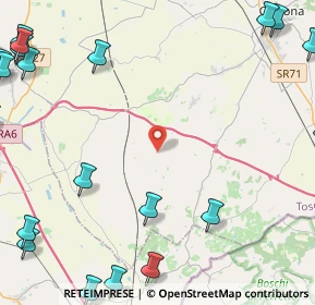 Mappa Localita' Case Sparse Cignano, 52044 Cortona AR, Italia (7.6675)