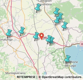 Mappa Localita' Case Sparse Cignano, 52044 Cortona AR, Italia (8.38364)