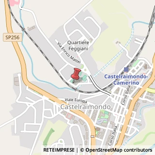 Mappa Via Antonio Gramsci,  1, 62022 Castelraimondo, Macerata (Marche)