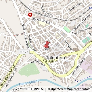 Mappa Largo Fidi, 11, 62029 Tolentino, Macerata (Marche)