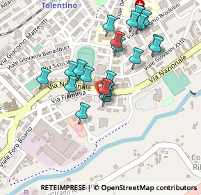 Mappa Via Sticchi, 62029 Tolentino MC, Italia (0.215)