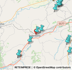 Mappa Via delle Cartiere, 62029 Tolentino MC, Italia (6.70765)